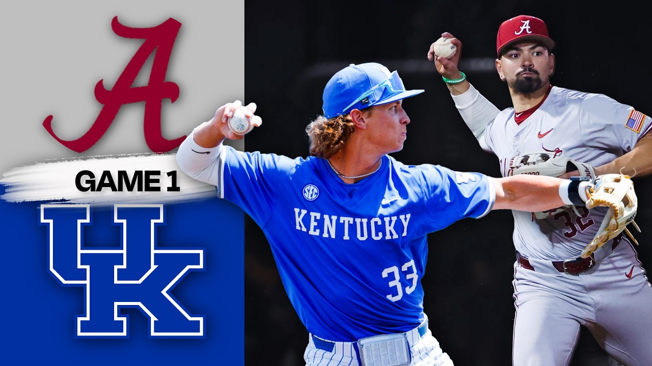 Alabama vs Kentucky Game 1 Highlights | OFFENSE HEATS UP