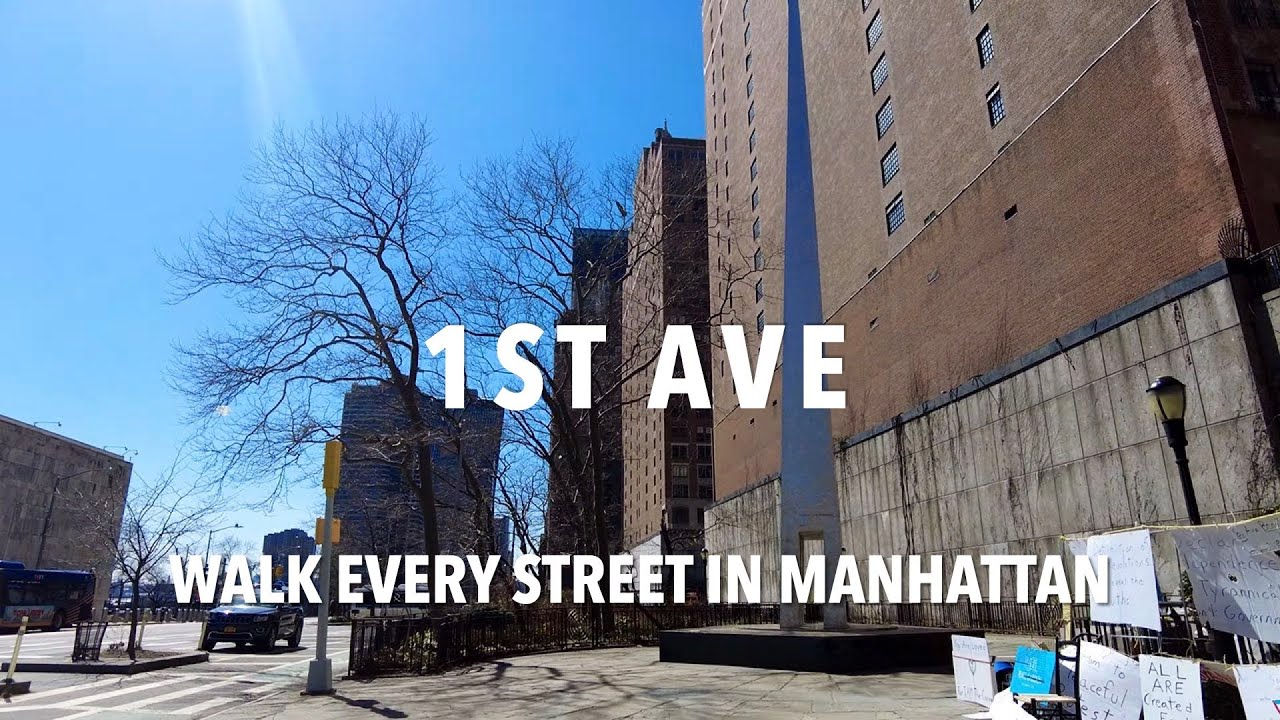Walking Manhattan | First Avenue (1st Avenue) w/ Allen & Pike Streets