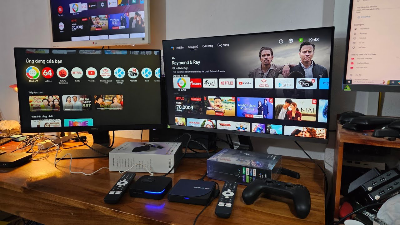 So Sánh Realtek RTD1325 và Amlogic S905x4, Rocktek GX1 vs Rocktek G2