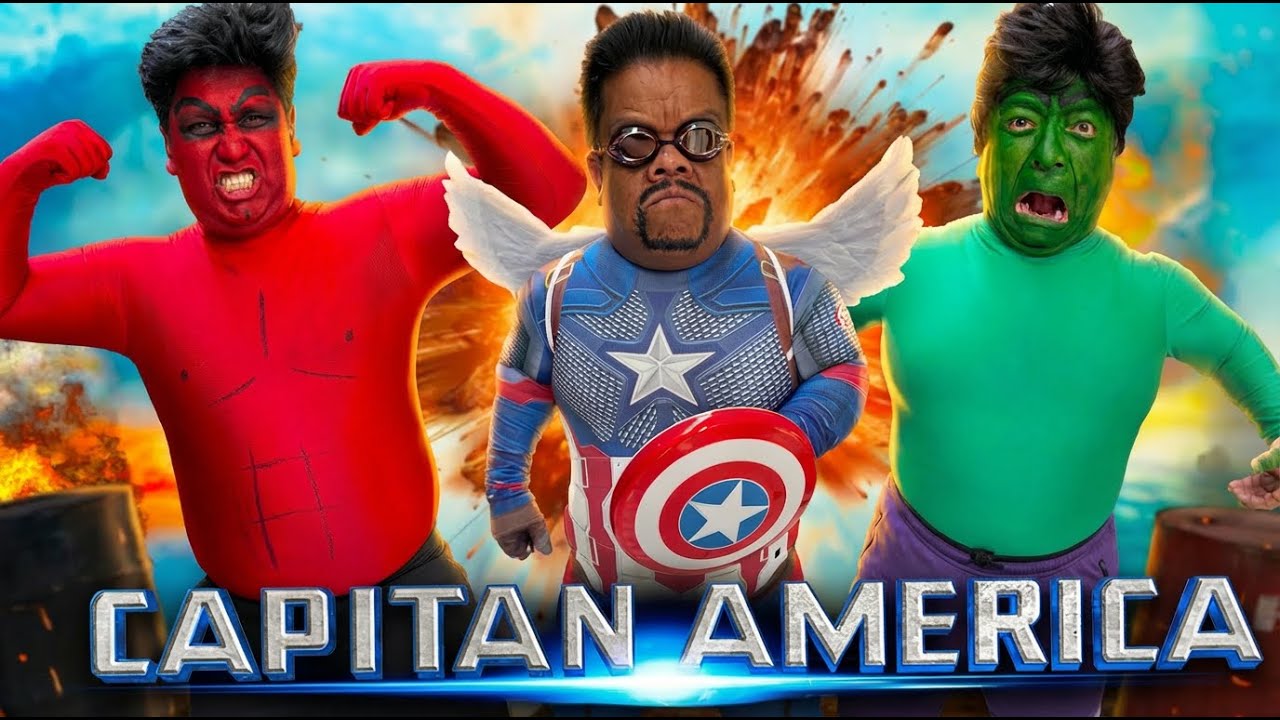 Un dia como CAPITÁN AMERICA !! / Memo Aponte