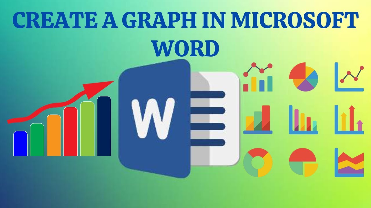 How to create a Graph in Microsoft Word || Insert charts in Microsoft Word || Plot a Graph on Word
