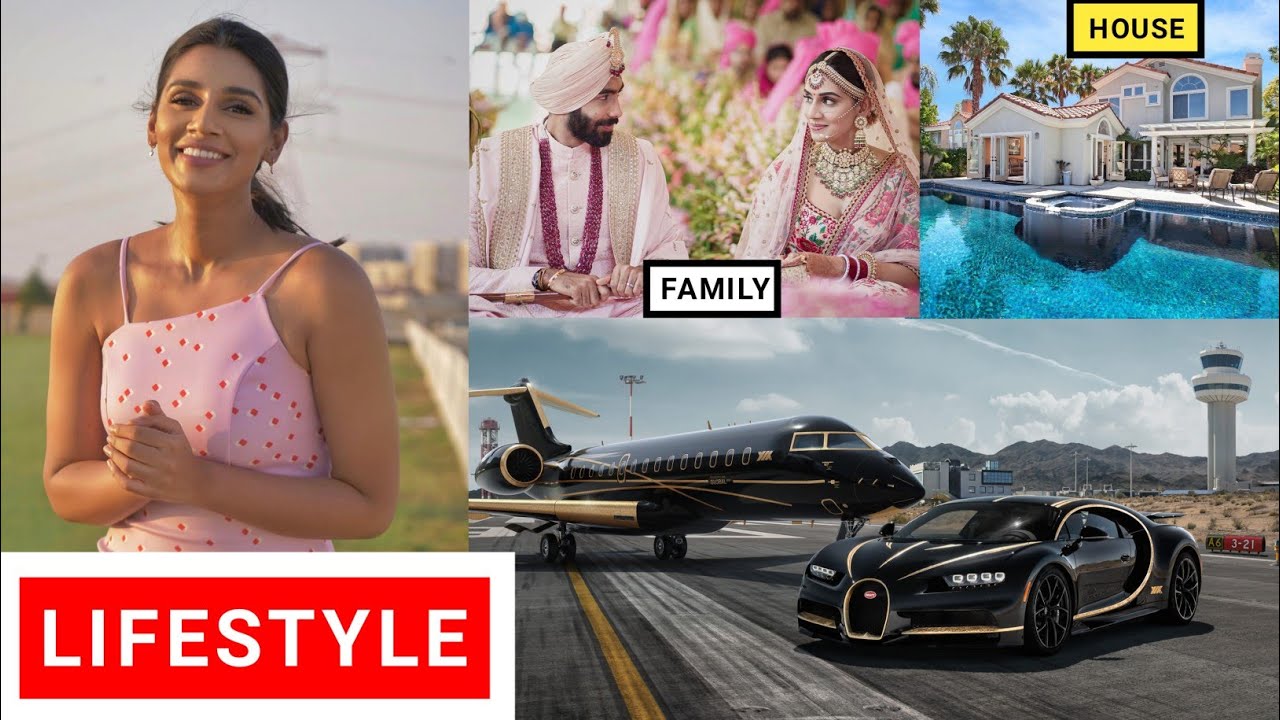 Jasprit Bumrah Wife Sanjana Ganesan Lifestyle 2021, Husband, Income, Cars,Family,Biography,Net Worth