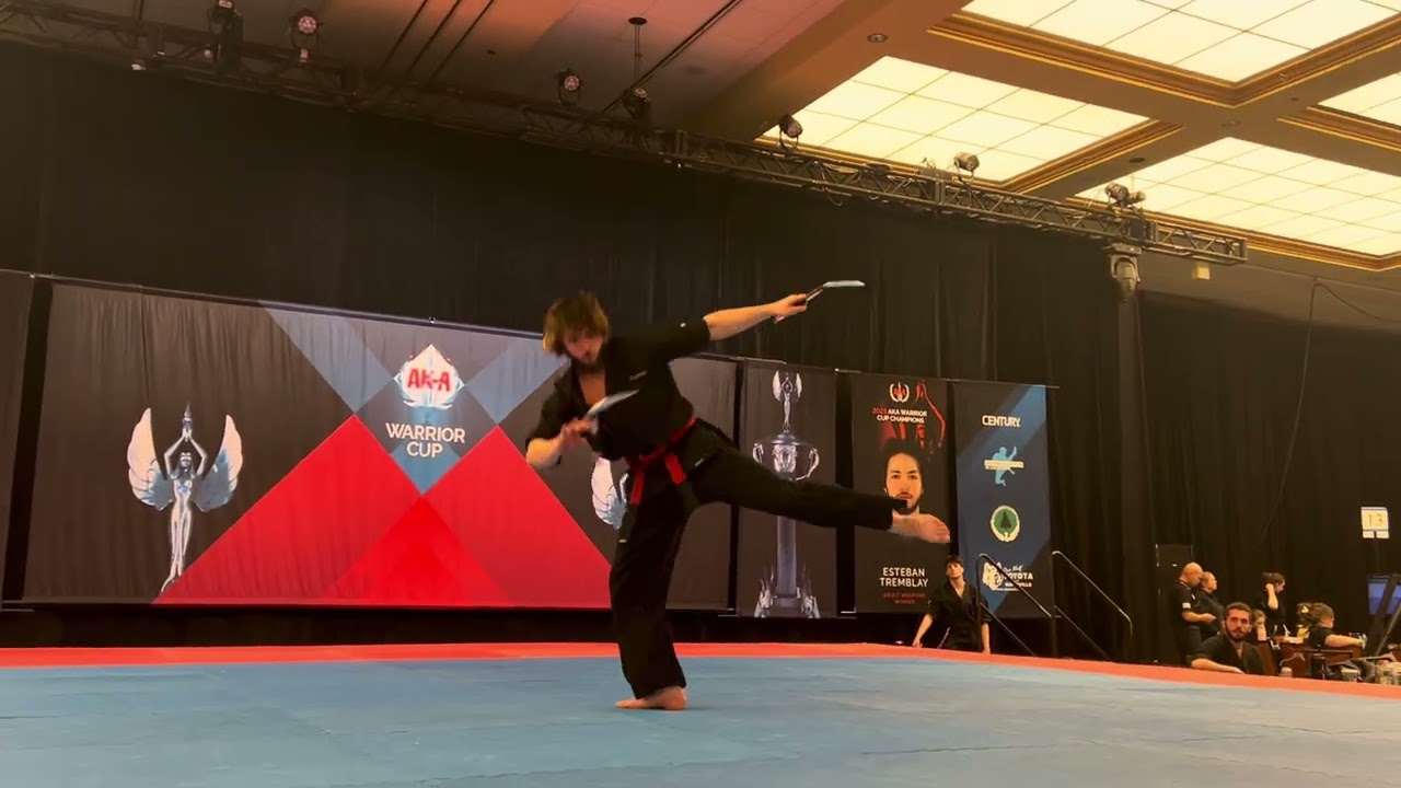 Мужское оружие с лезвиями от Эстебана Трембле — Кубок Воина 2026