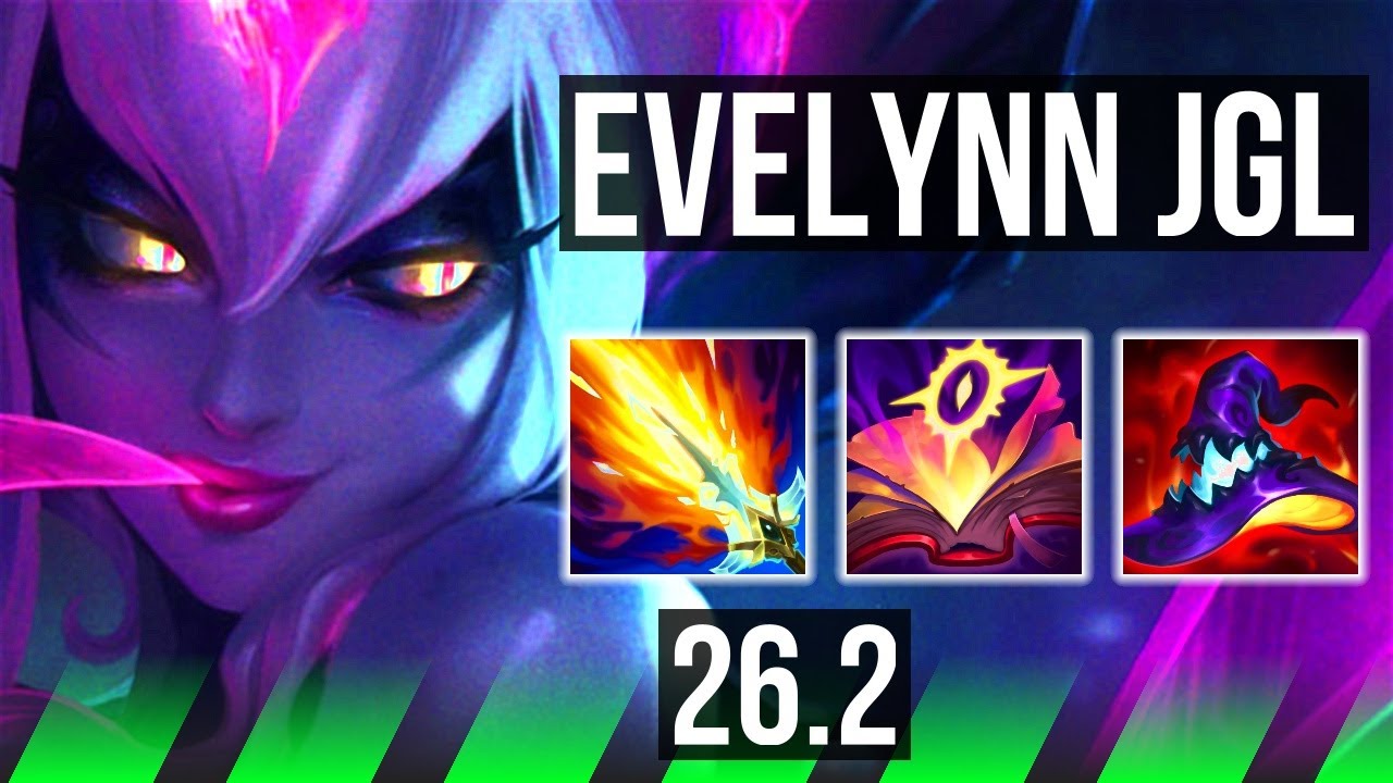 EVELYNN vs JARVAN IV (JGL) | 56K damage | EUW Master | 26.2