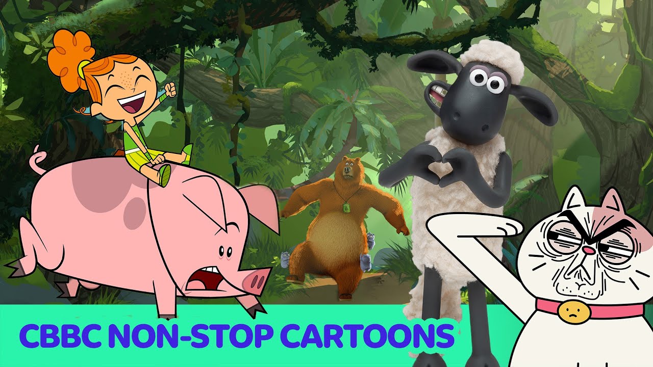 Animals Gone Wild! | Grizzy, Shaun, Taffy & More Cartoon Chaos | Cartoons for Kids