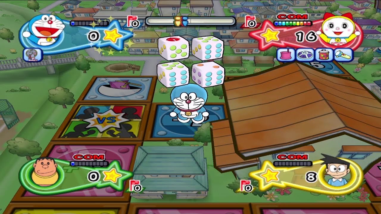 4ダイス？どうしたの ？ Doraemon Wii Gameドラえもん