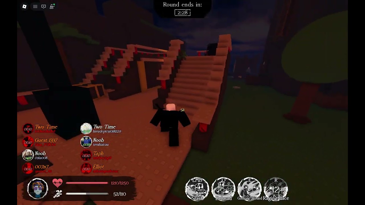 Đầu tiên chơi skin pursuer