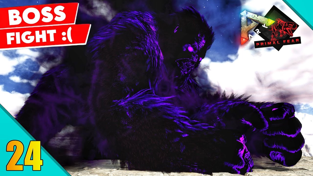 BOSS FIGHT WITH ELECTRIC COLOSSUS GONE WRONG 🔥🔥 : ARK Primal Fear Plus : ARK Survival Evolved : #25