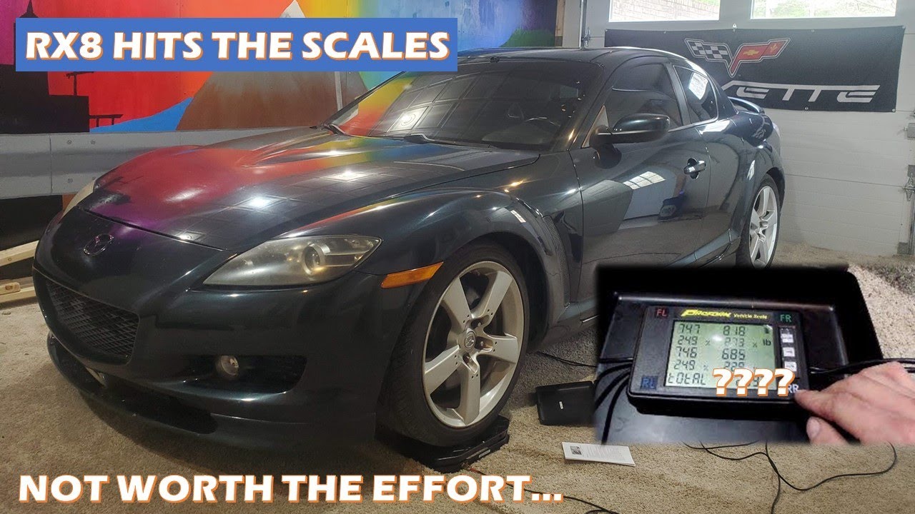 Too Heavy For 200HP - Gutting The RX8's interior
