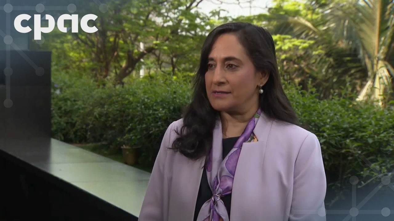 Foreign Affairs Minister Anita Anand speaks with media in Mumbai – February 28, 2026