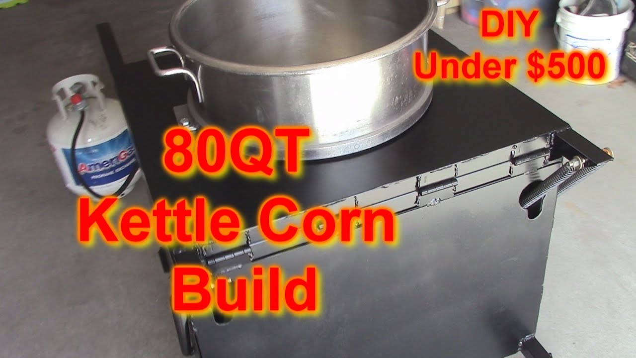 DIY Kettle Corn Popper 