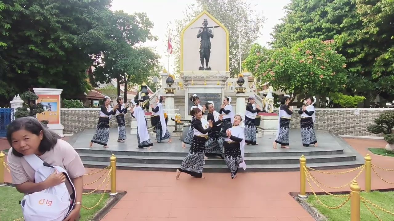 รำบวงสรวงสมเด็จพระบวรราชเจ้ามหาสุรสิงหนาท ณ วัดมหาธาตุยุวราชรังสฤษฎิ์ 21 ม.ค.69