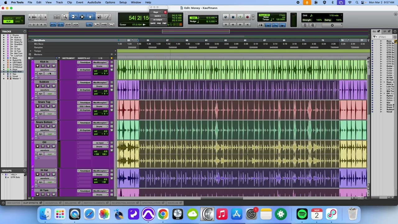 Mixing $ - Keys - Wah Wah