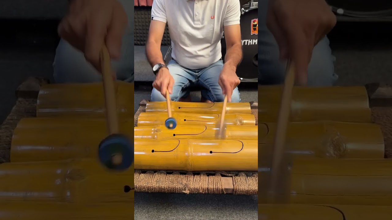 Bamboo Tong Drum  #innovation #drums #innovativepercussion #percussion #rhythmpulze #music #passion