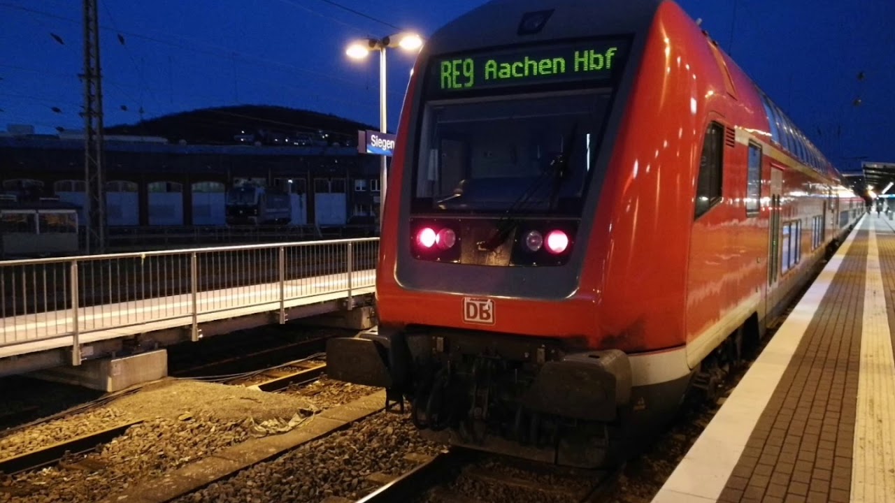 [DB Regio NRW] Ansagen RE9 Siegen Hbf - Aachen Hbf(Dosto)