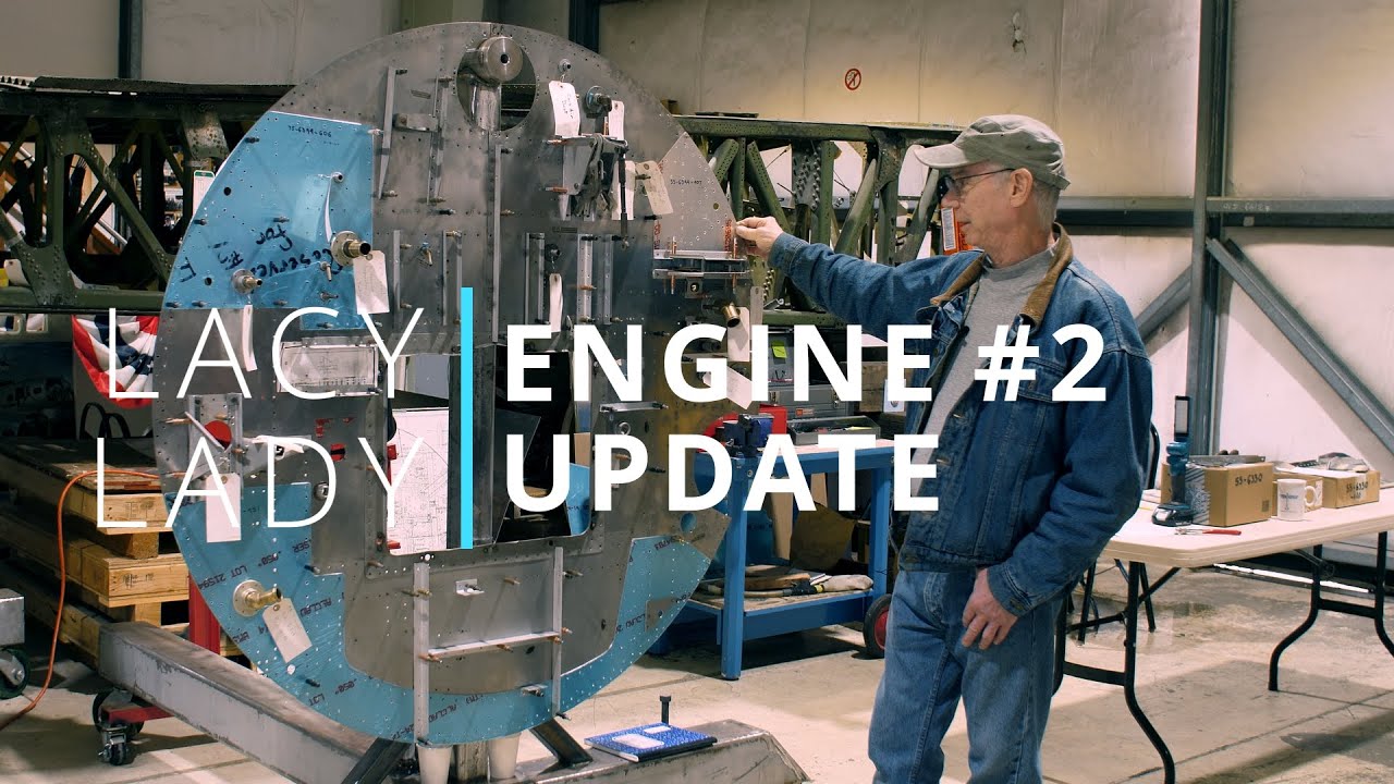 B17 Alliance's 'Lacey Lady' Engine #2 Update (Soft Music) | B17 Flying Fortress Restoration Project