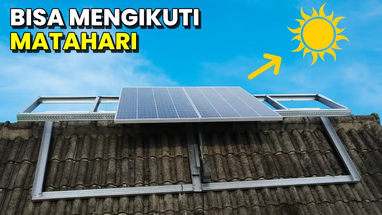 Solar Panel Saya Canggih ‼️ bisa mencari sinar matahari otomatis
