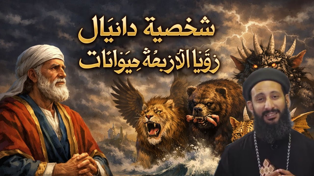 شخصية دانيال -رؤيا الأربعة حيوانات رساله رجاء وسط الاضطراب 