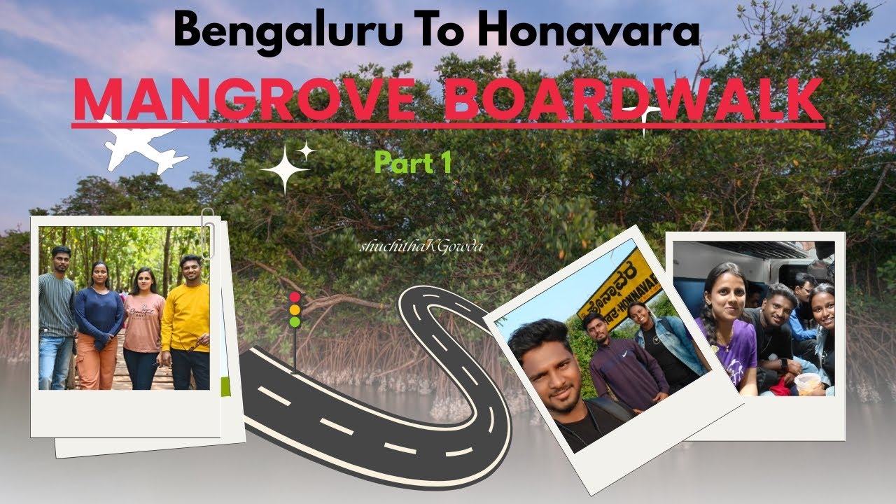 Honnavara Series part 1 MANGROVA BOADWALK 💓 #honaravaravlog #costal 