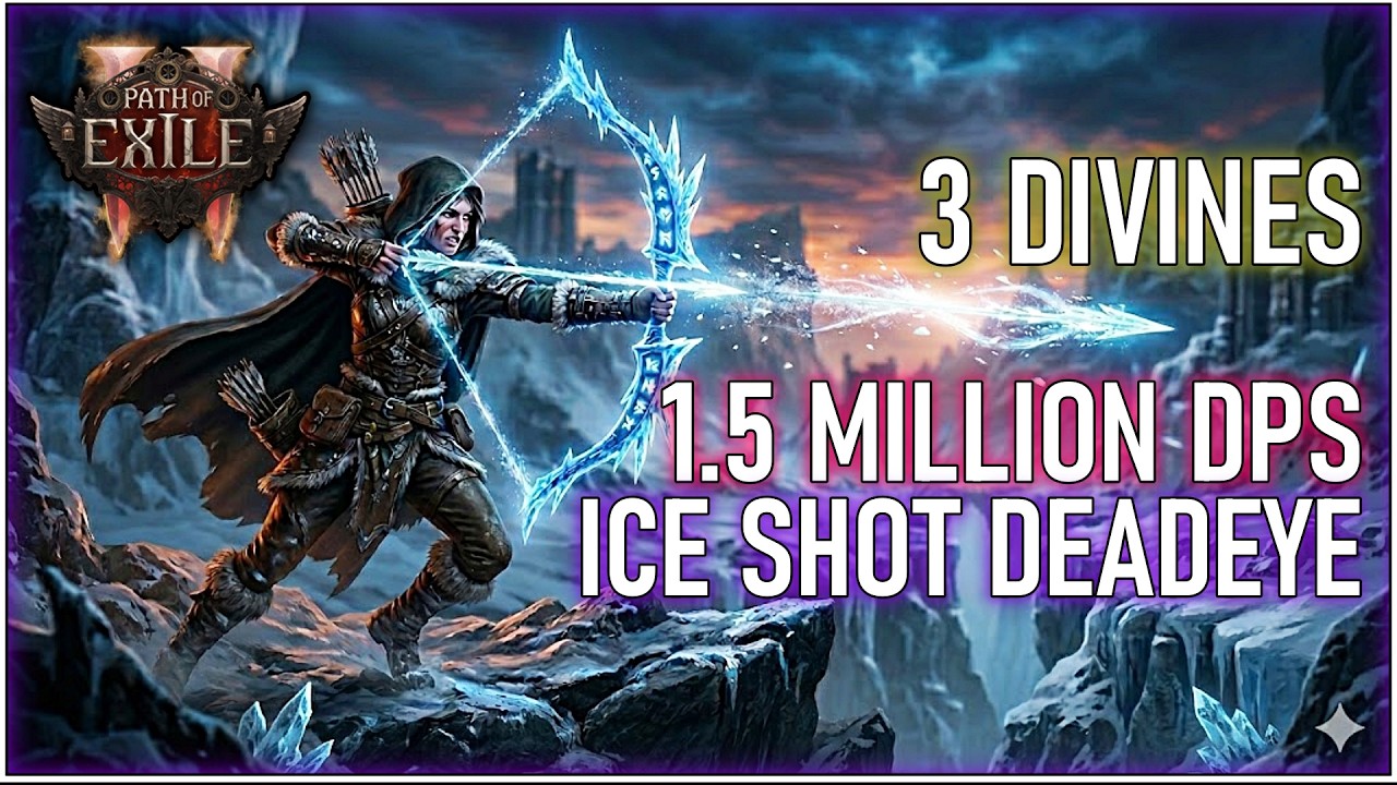 CHEAP AF Ice Shot Deadeye Build with over 1 Million DPS | Path of Exile 2 (poe2)