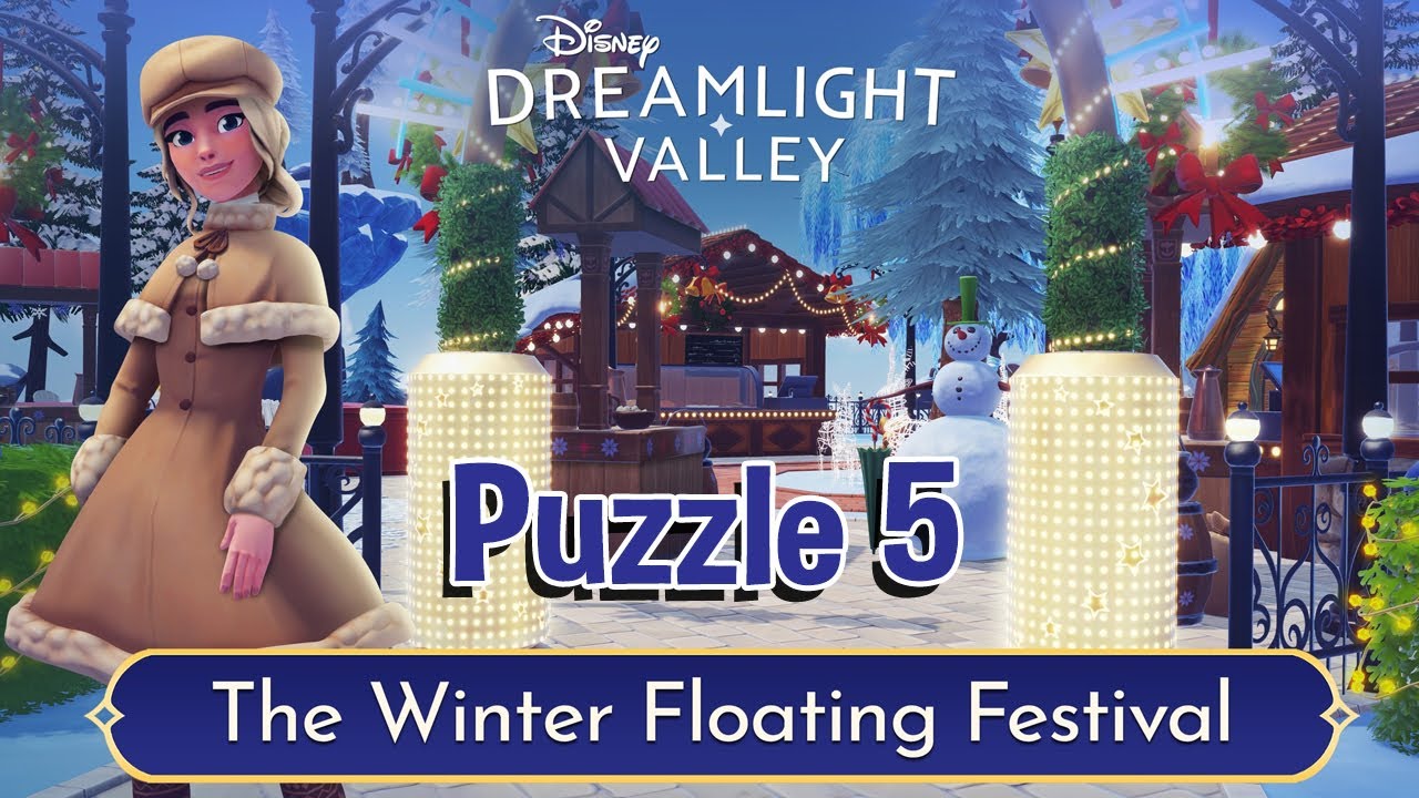 Disney Dreamlight Valley | The Winter Floating Festival Event | Puzzle 5