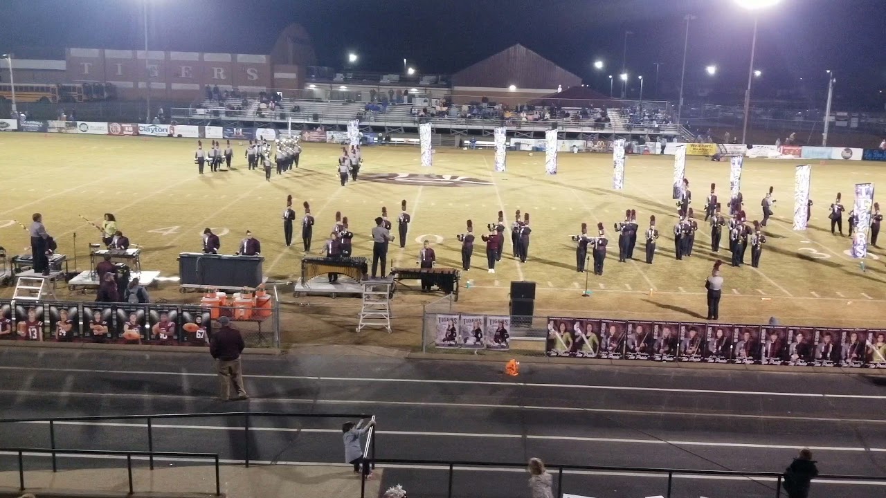 Hardin County High School band halftime show
