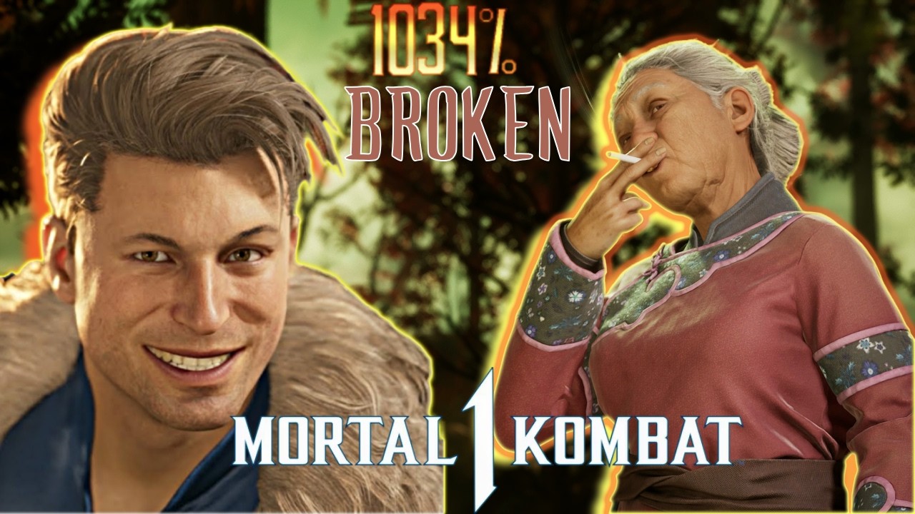 Johnny Cage And Madam Bo is a SCARY TEAM in Mortal Kombat 1!! (1000 % Percent Combo Damage)