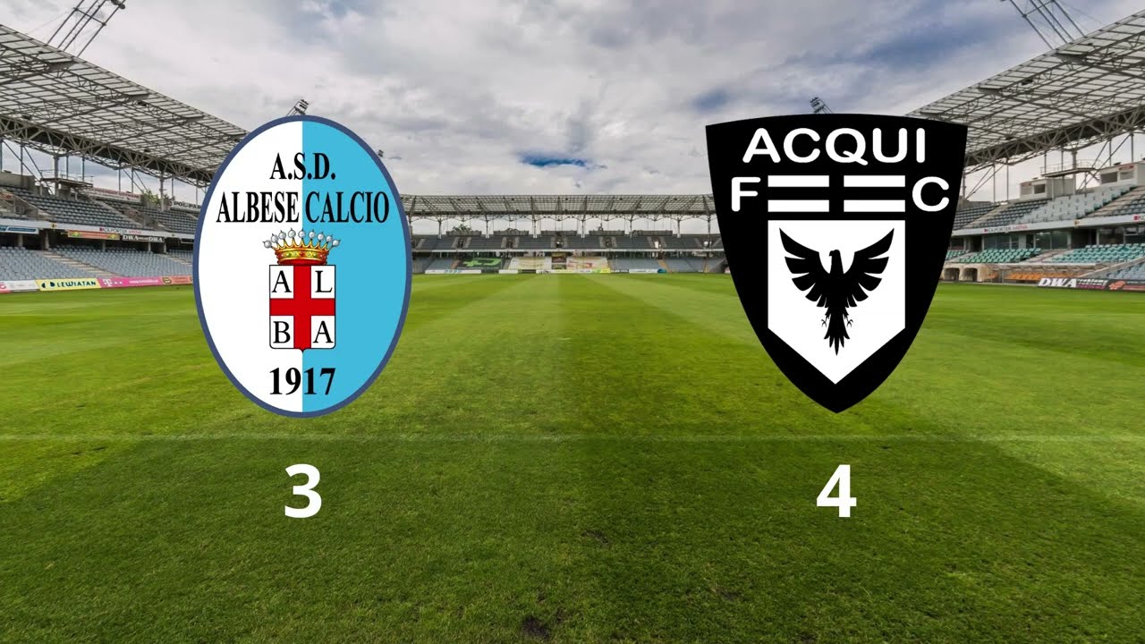 ECCELLENZA B: i GOL di ALBESE-ACQUI 3-4