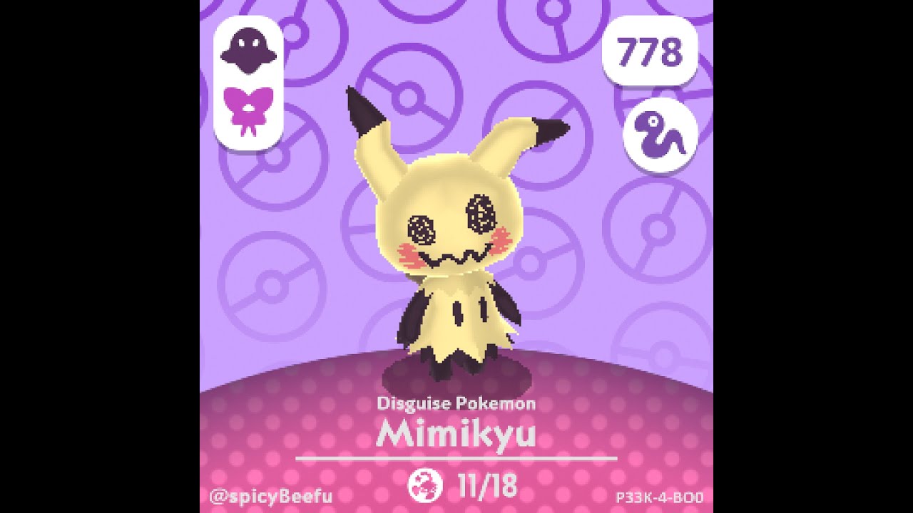 What if Pokemon & Animal Crossing had a crossover #21 - Mimikyu