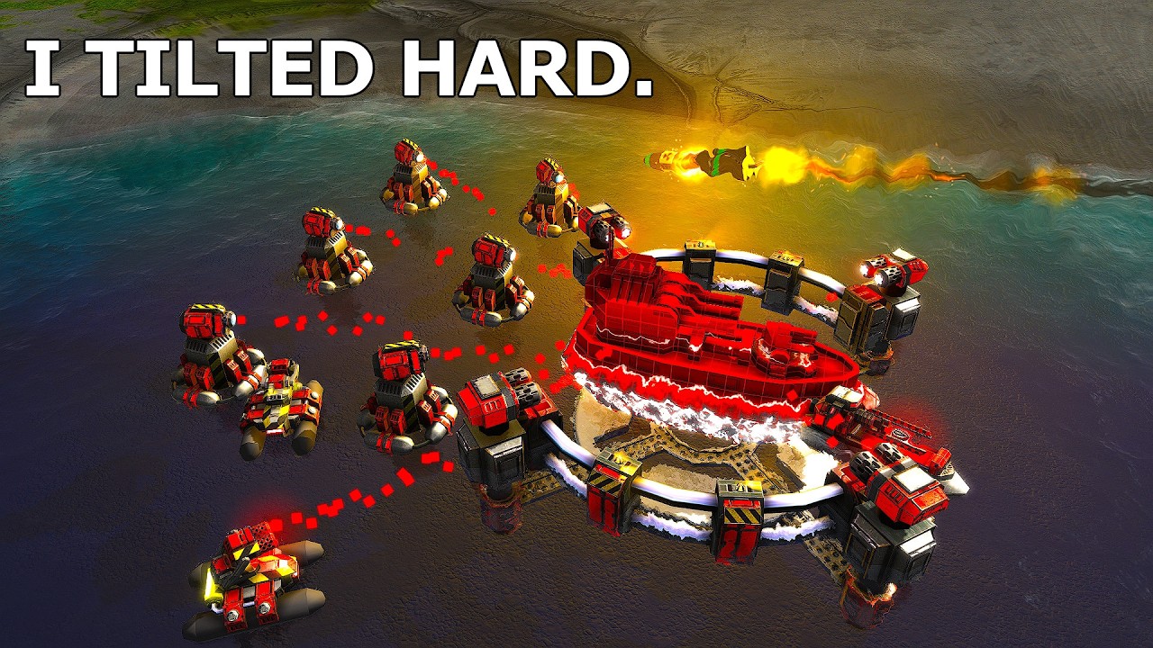 Their Whole Team Agreed to Kill Me at the Start | Beyond All Reason | Supreme Isthmus | Beach Sea