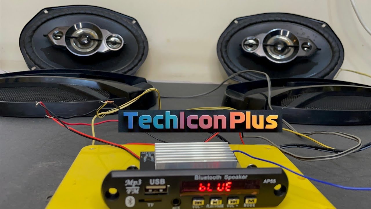TPA3116D2 Gold-AP55 BT Channel Stereo | Audio Power Amplifier Board | Output 100 W | Sony Xplod |DIY