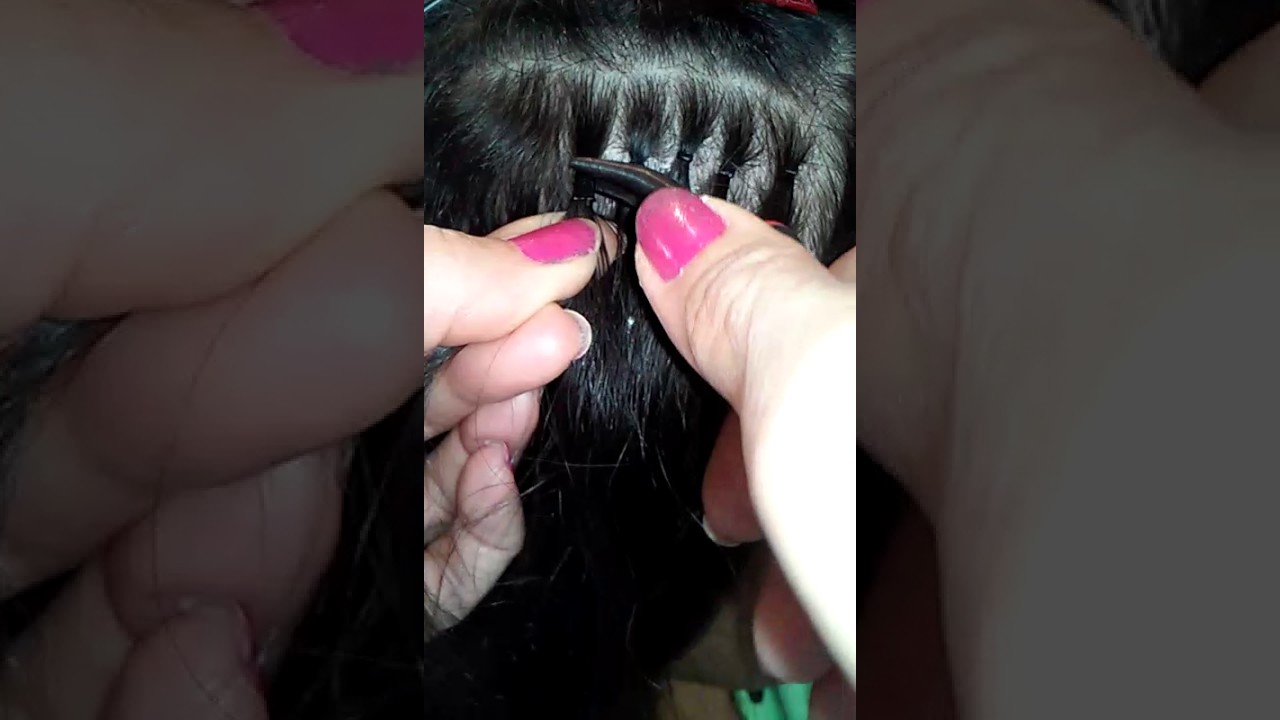 Como colocar micro rings slim com agulha peixinho.