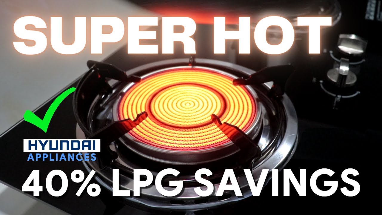 *BEST EVER* Hyundai Infrared-Ceramic Gas Stove HG-A203k Review | Cooking Tests + LPG Savings #ejbits
