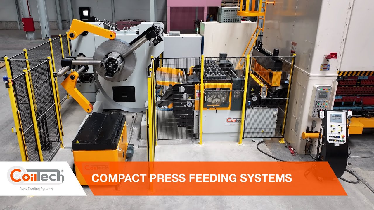 COILTECH | Decoiler Straightener Feeder System | Compact Press Feeding Systems