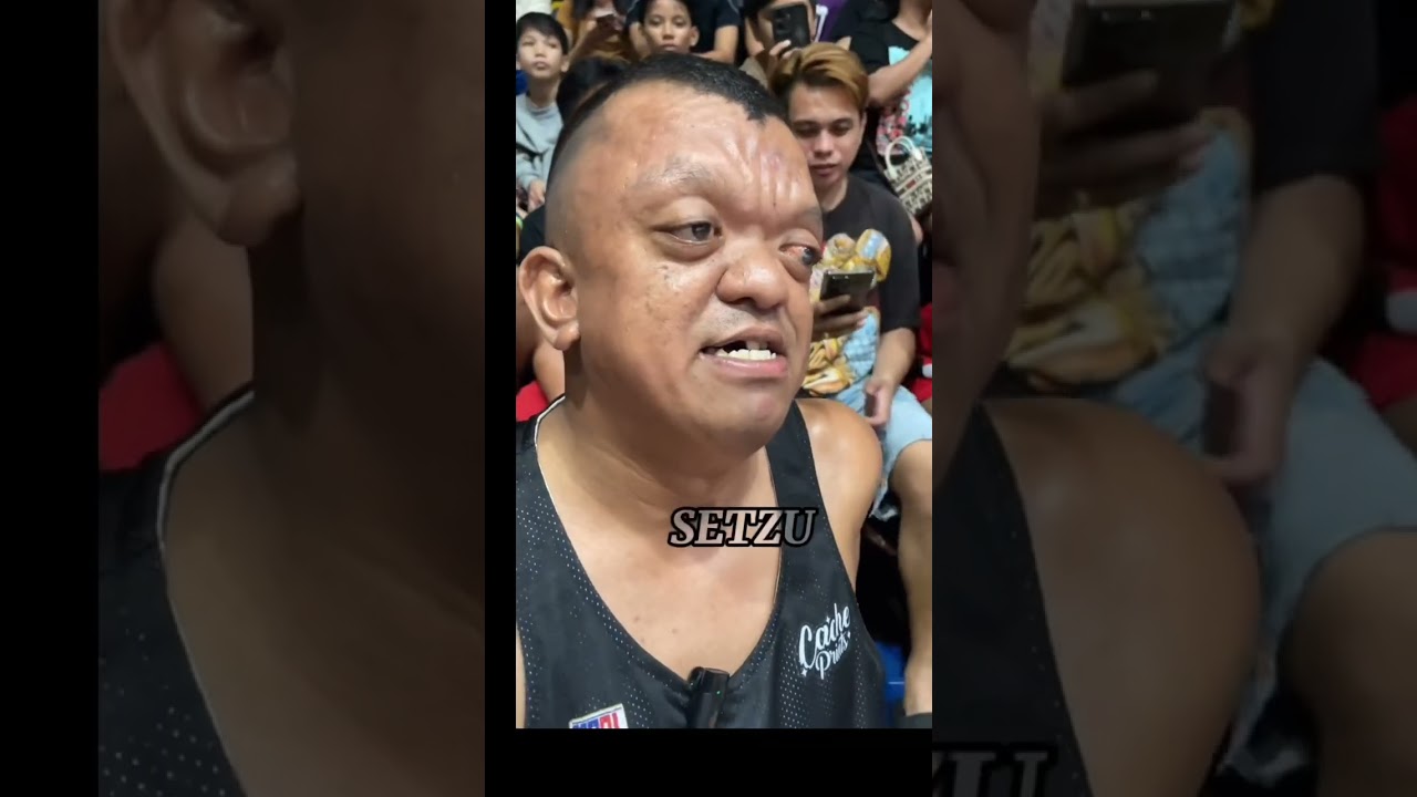 Boss Atan MPBL gameday view! | Full video! 🏀😜 #Setzu #BossAtan #Biñan