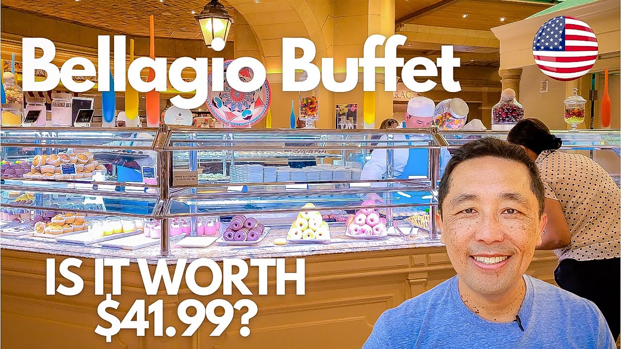 We Tried The Bellagio Buffet In Las Vegas!  Is it worth $41.99?