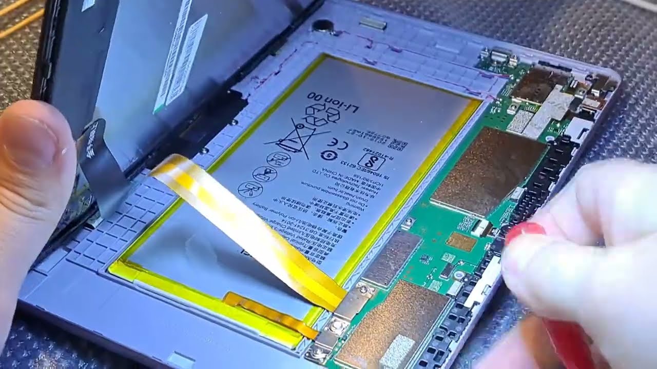 Huawei MatePad планшет не включается, не заряжается, замена разъема зарядки, реставрация