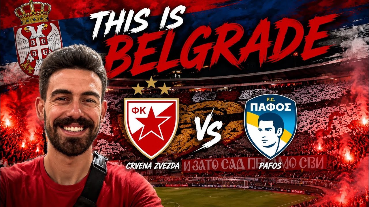 🇷🇸THE CRAZİEST ULTRAS İN EUROPE ? Crvena Zvezda V Pafos | #delije #srbija #belgrade #crvenazvezda 