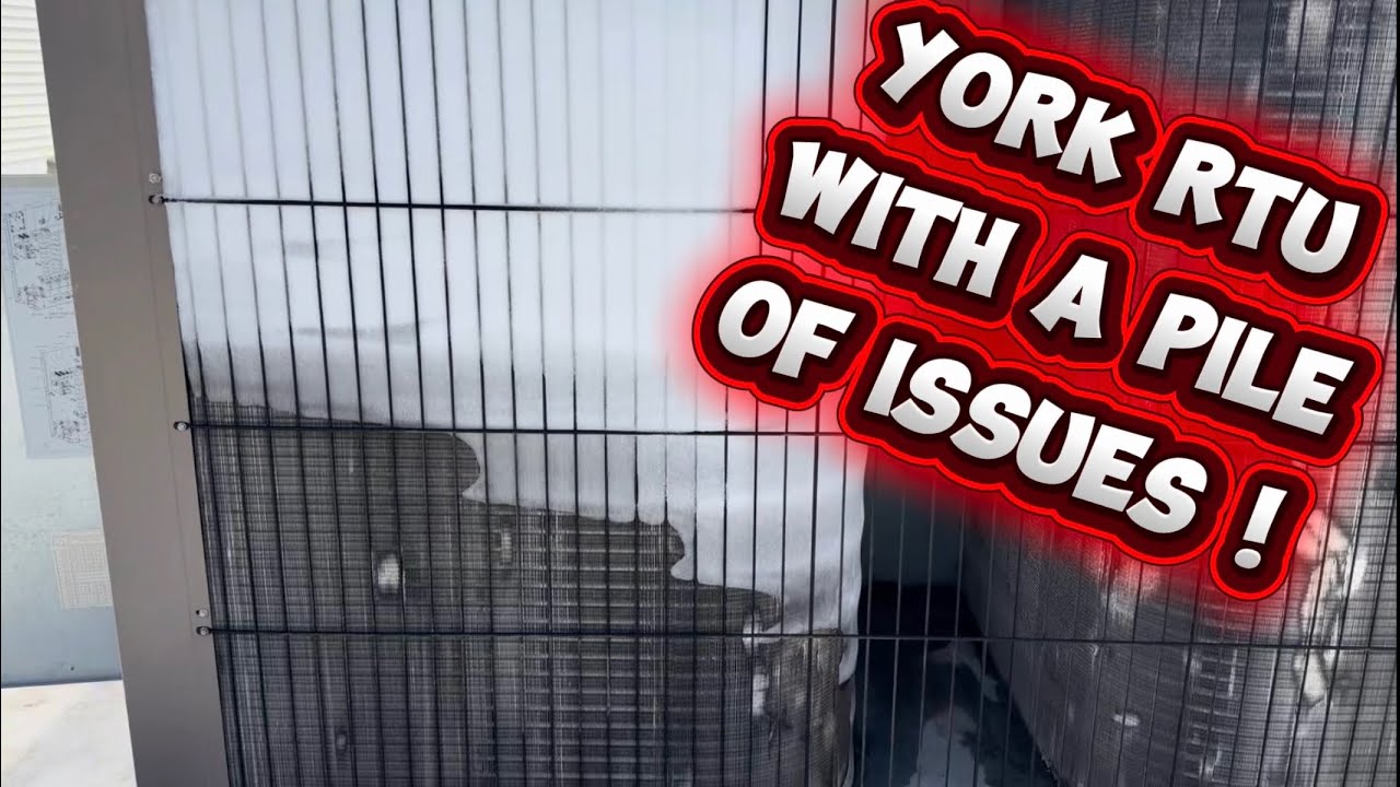 Тепловой насос York RTU с кучей проблем!