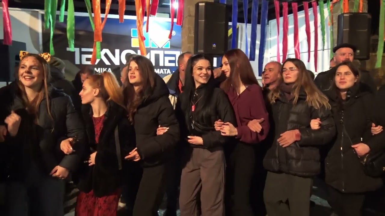 Άναμμα και γλέντι του Φανού Άη Δημήτρης