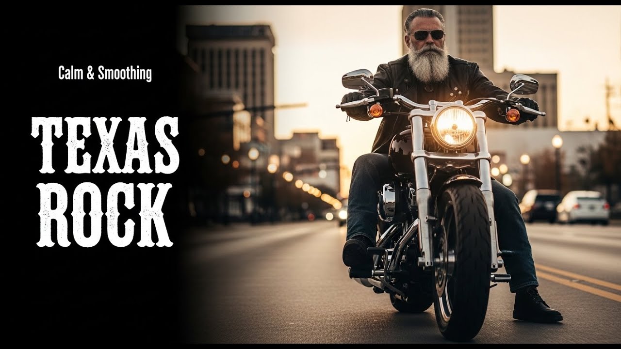 Texas Outlaw Rock N Roll Vibes: Raw Biker Guitars & Blues Spirit #48