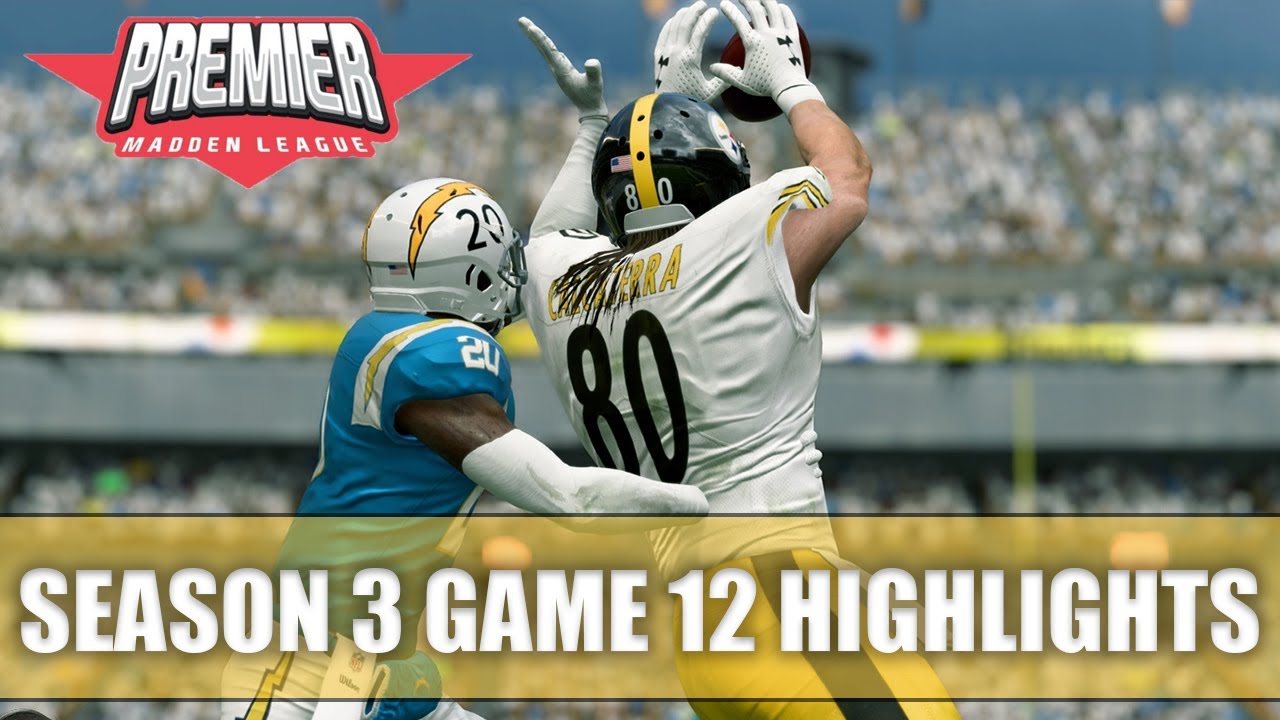 DOWN 21 | Madden 20 Franchise | PREMIER MADDEN LEAGUE S3G12