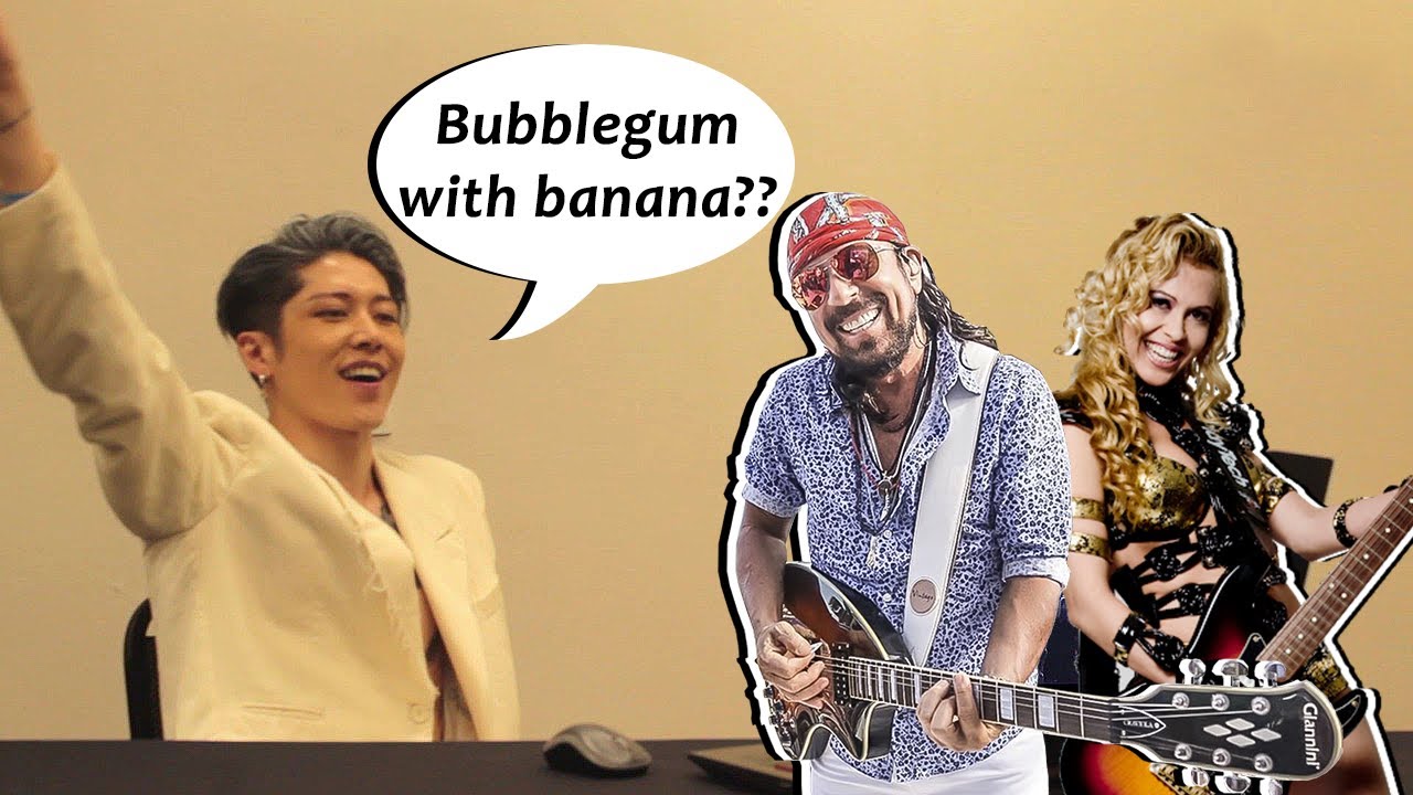 MIYAVI REAGE A CALYPSO, CHICLETE COM BANANA E MAIS