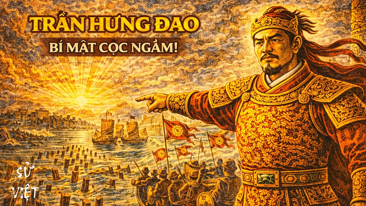 Podcast Sử Việt: TRẦN HƯNG ĐẠO v&agrave; B&iacute; Mật Chiến Thuật Cọc Ngầm S&ocirc;ng Bạch Đằng Năm 1288