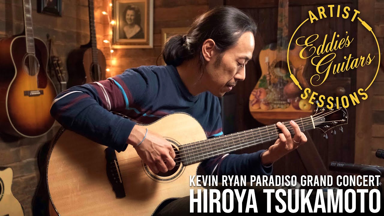 Eddie's Guitars Artist Sessions - Hiroya Tsukamoto with a Kevin Ryan Paradiso Grand Concert