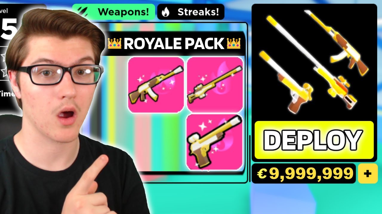 Using The *RARE* ROYALE PACK To Win!?! | Roblox BIG Paintball