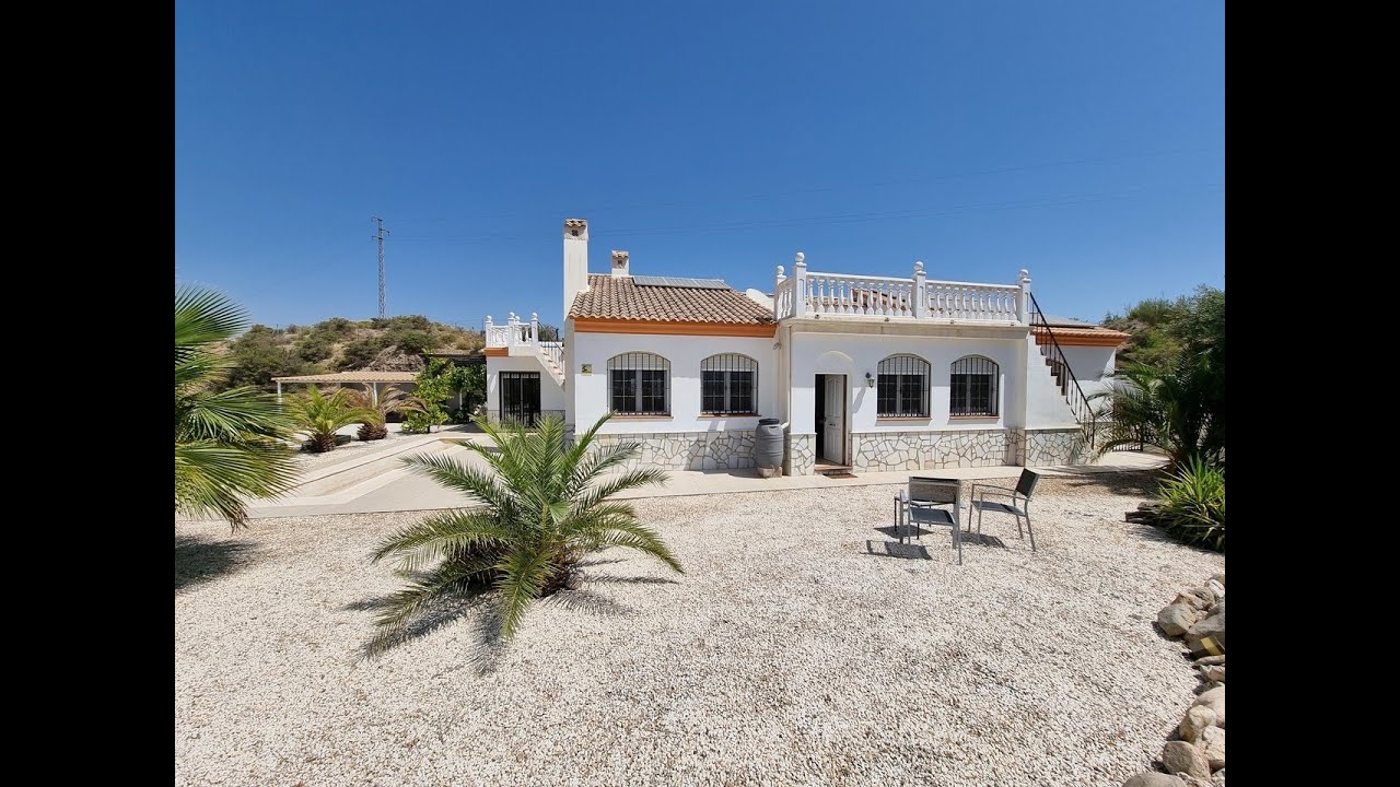 Spanish Property Choice Video Property Tour - Cortijo A1286, Partaloa, Almeria, Spain. 249,995€