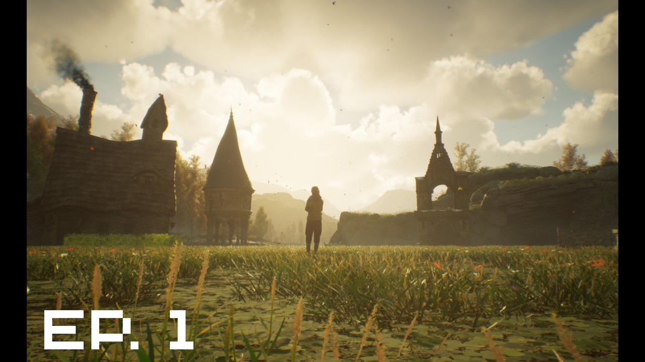 Hogwarts Legacy (Modded) | Cozy Gameplay | Ep. 1 | One Hour | No Commentary