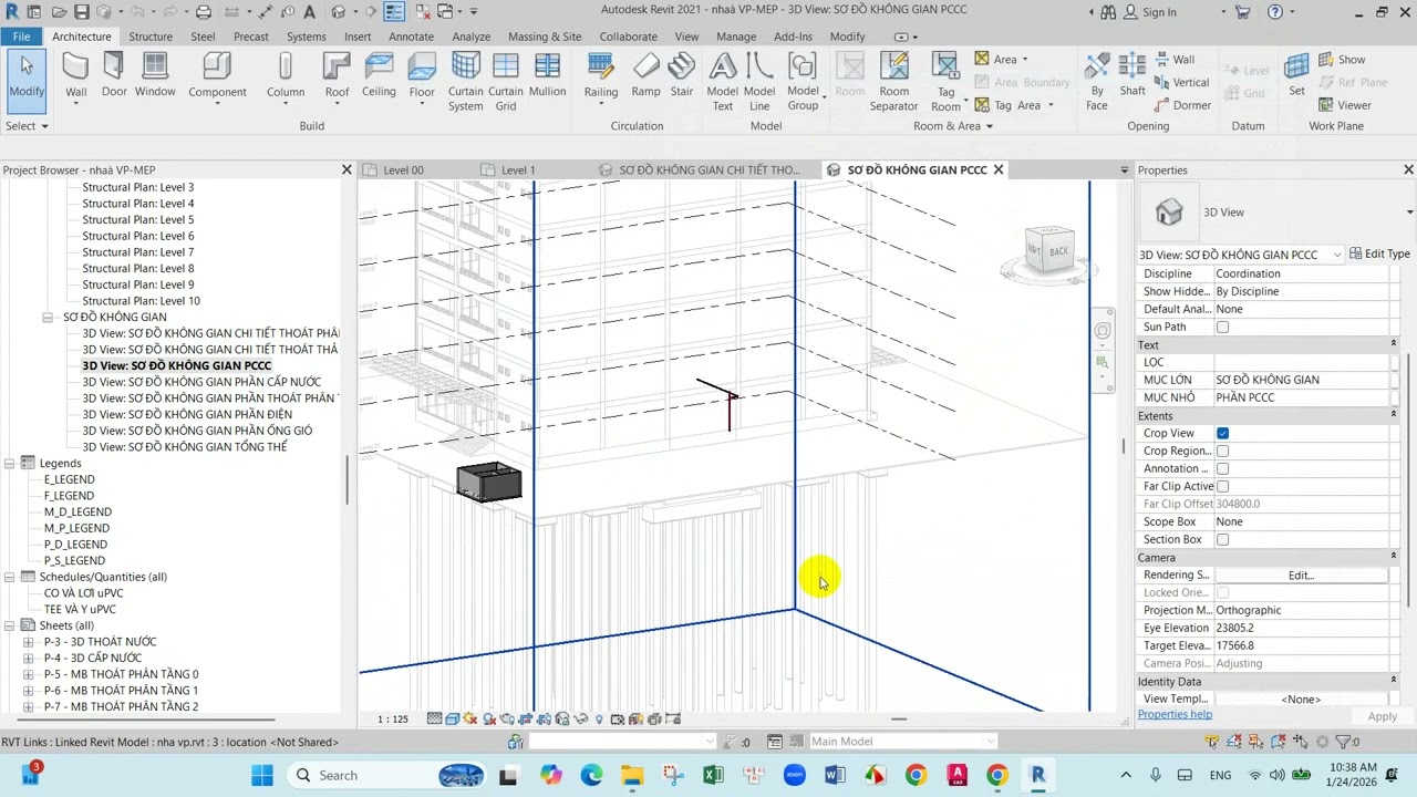 dynamo xuất bản vẽ MEP và quản lý cây thư mục