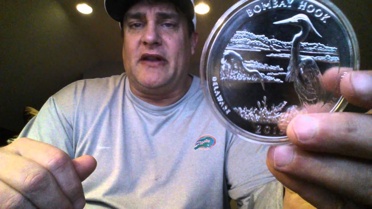 Unboxing Bombay Hook and Glacier National Park 5 oz America The Beautiful Coins